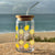 Glass Tumbler Lemon Design