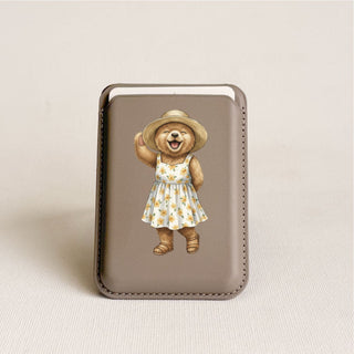 Phone Wallet Personalised- Summer Dress Teddy
