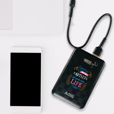 Personalized Artist Life Power Bank