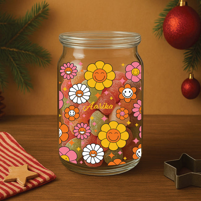 Glass jar