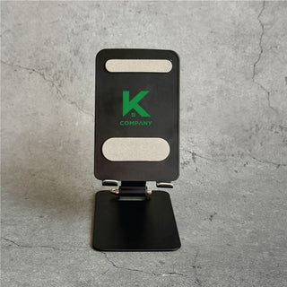 Black Metal Mobile Stand