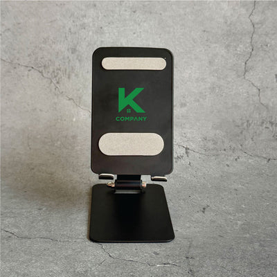 Black Metal Mobile Stand