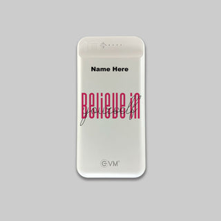 Personalized Powerbank 10000mAh- Believe in yourself