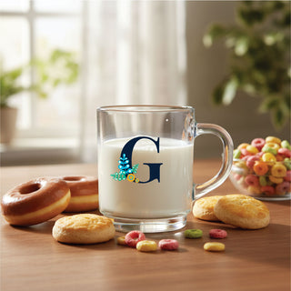 Glass Mug - Your Initial