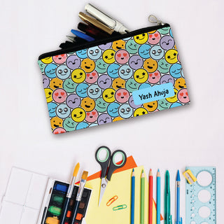 Emoji Faces Pencil Pouch