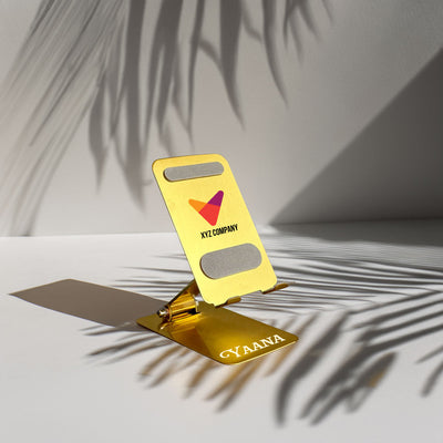 Metal Mobile Stand- Logo & Name