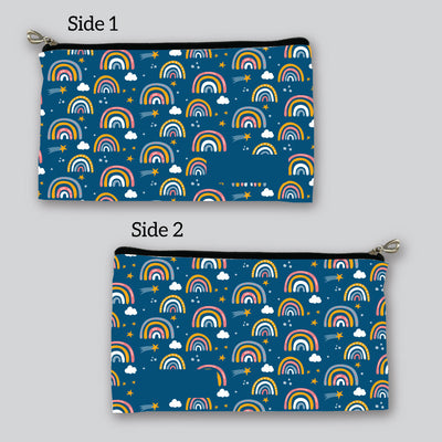 Rainbow Print Pencil Pouch