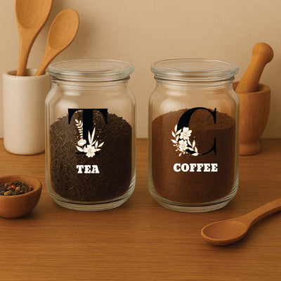Tea Coffee Jar