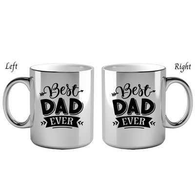 Metallic Color Coffee Mugs -Best Dad Mug
