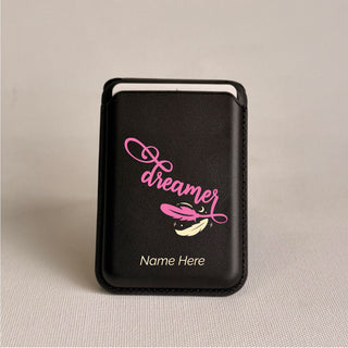 Magnetic Leatherite Phone Wallet - Dreamer