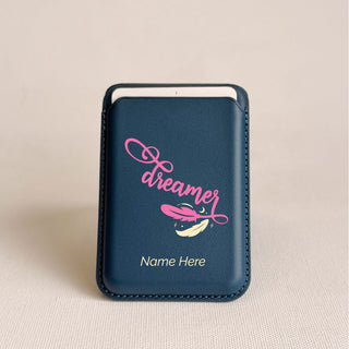 Magnetic Leatherite Phone Wallet - Dreamer