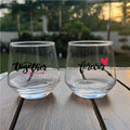 Whiskey Glass - Together Forever Set of 2