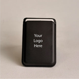 Magnetic Leatherite Phone Wallet - Your Logo