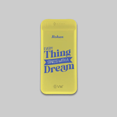 Personalized Powerbank 10000mAh- Starts With A Dream