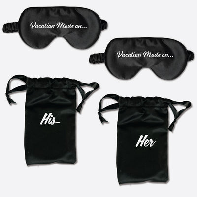 Vacation Mode On Eye Mask Set of 2