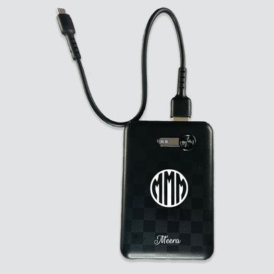 Personalized Monogram Power Bank