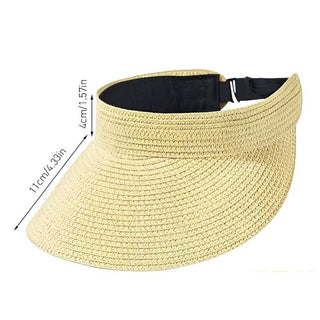 Beach Visor Hat Your Initial