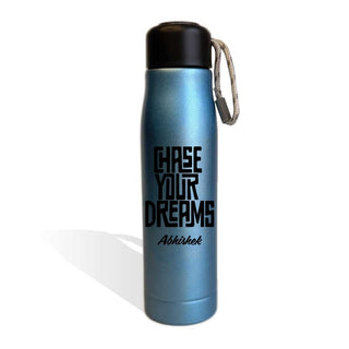SS Water Bottle Personalised-Chase Your Dream