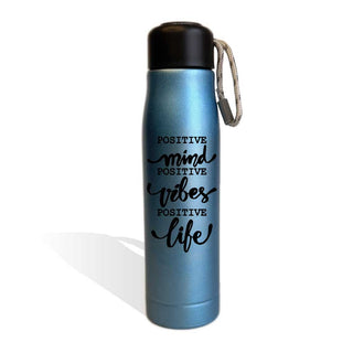 SS Water Bottle Personalised- Positive Mind