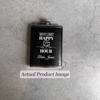 Hip Flask - Happy Hour