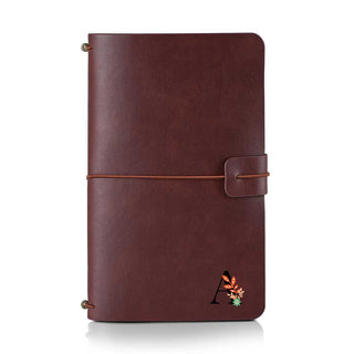 Personalised Premium Sheaffer Quikrite Journal - Floral Monogram