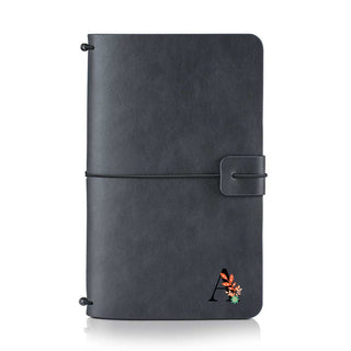 Personalised Premium Sheaffer Quikrite Journal - Floral Monogram