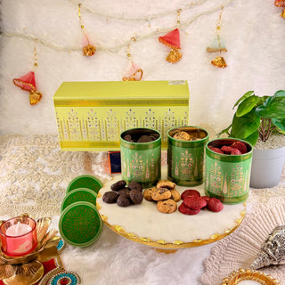 3 Jar Green Box - GC 13