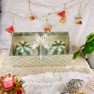 Metal Jar Hamper with Diya - GC 11
