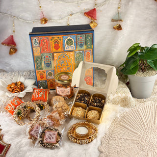 Hamper Box (blue/Orange)-Small - GC 18