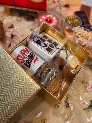 Super Brother Rakhi Gift Box
