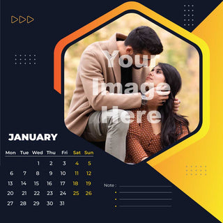 Desk Calendar-2026 Couple Picture