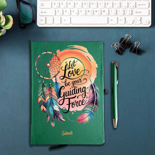 Personalized A5 Diary & Pen Gift Set-Let Love Be Your Guiding Force