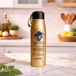 SS Water Bottle Mermaid Personalised