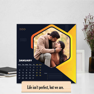 Desk Calendar-2026 Couple Picture