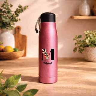 SS Water Bottle Name and Initial