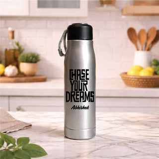 SS Water Bottle Personalised-Chase Your Dream