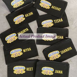 Yellow Monster Stationery Pouch