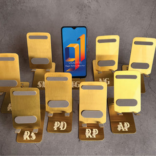 Metal Mobile Stand- Your Initial