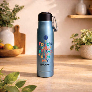 SS Water Bottle Personalised- Follow Your Dreams