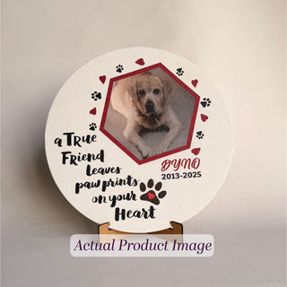 Pet Memory Photo Canvas with Stand