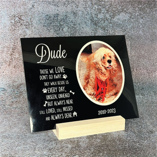 Pet Memory Photo Frame-Dog