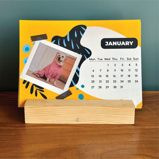 Desk Calendar-2026 With Pet Photo
