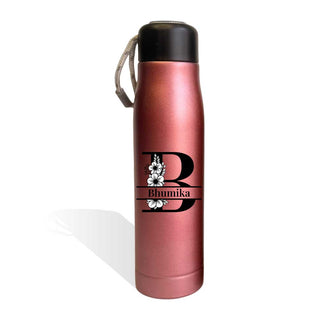 SS Water Bottle Floral Alphabet
