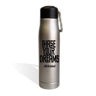 SS Water Bottle Personalised-Chase Your Dream