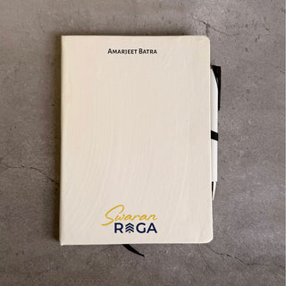 Personalized A5 Diary & Pen Gift Set with Custom Name & Logo | Premium Gift Box
