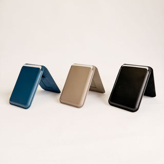 Magnetic Leatherite Phone Wallet - Umbrella Teddy
