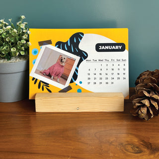 Desk Calendar-2026 With Pet Photo