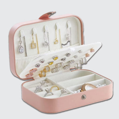 Personalized Compact Jewellery Box - Flower Face