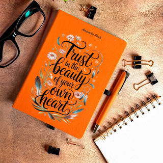 Personalized A5 Diary & Pen Gift Set-Trust in the Beauty of Your Own Heart