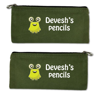 Yellow Monster Stationery Pouch